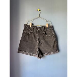 Vintage Levi Orange Tab 954 Black Shorts